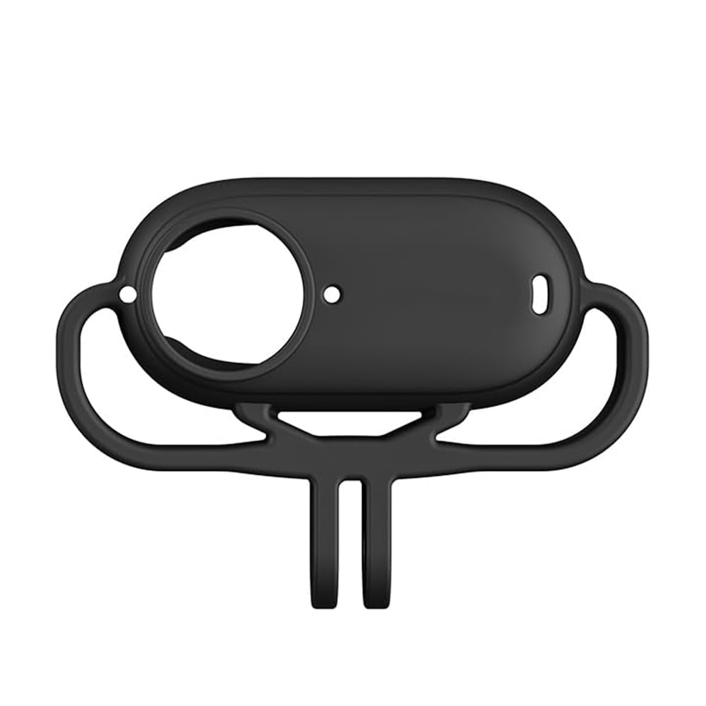 Azonee Protective Case for Insta360 GO 3, Silicone Sleeve Horizonal Frame, for Insta360 GO 3 Action Camera Accessories (Black)