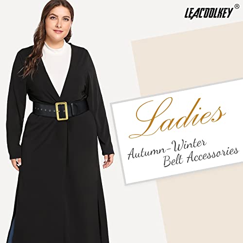 LEACOOLKEY Christmas Santa Claus Belt for Adults - Black Pirate Novelty Accessory for Men and Women4