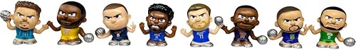 Miniatura 3 de Teenymates Party Animal 2023 NBA Silver Series 9 - Set de regalo de figuras de baloncesto, paquete de fiesta, lote de 4 paquetes misteriosos
