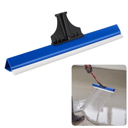Lanties 1 Pack 16 Inches Epoxy Floor Squeegees Notched Squeegee
