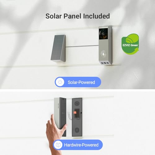 EZVIZ EP3X Pro Dual-Lens 2K Doorbell Kit