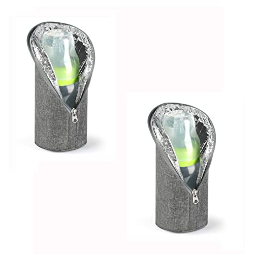 Image of Accmor Baby Bottle Cooler Tote Bags, Insulated Breastmilk Cooler Bag, Nursing Bottle Warmer Bag for Nursing Mom Daycare Travel