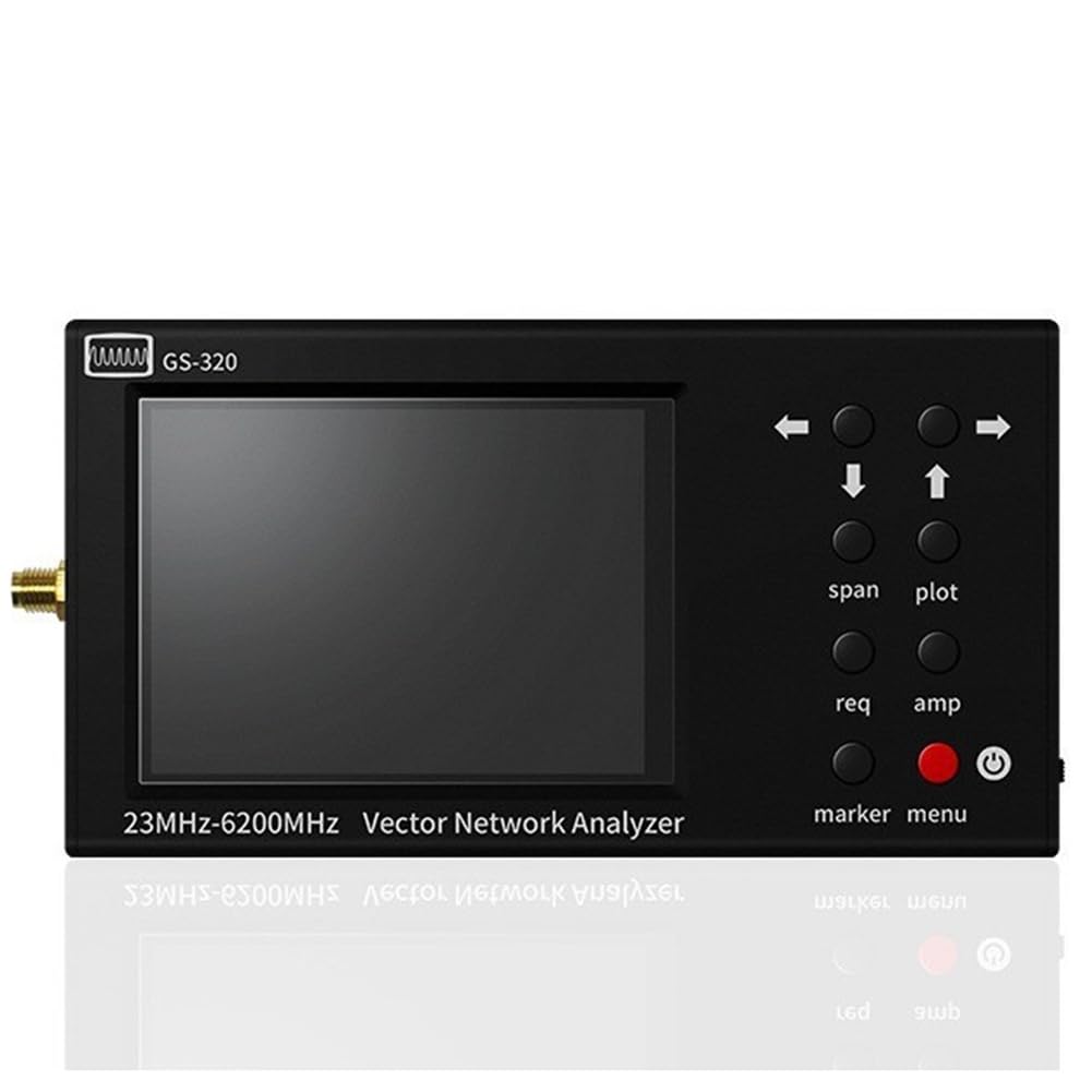 VNA SWR Analizador de Red Vectorial GS320 medicion precisa 6 GHz