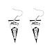 Sports Team Seattle Seahawks Pennant Dangle Charm Earring Set