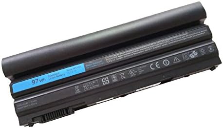 FLIW M5Y0X Replacement Battery Compatible with Dell Latitude E6420 E6430 E6520 E6530 E5420 E5520 E5430 E5530,Compatible P/N: M5Y0X 2P2MJ T54FJ PRV1Y 312-1165 312-1325 [11.1V 97Wh]