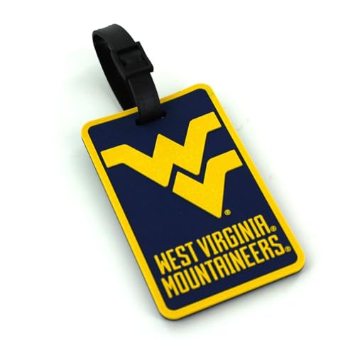 West Virginia Mountaineers accessoire bagage NCAA étiquette de sac souple