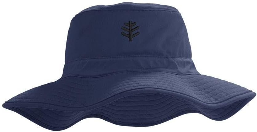 Unisex Chlorine Resistant Hat - UPF 50+ Sun Protection - Brighton in Navy