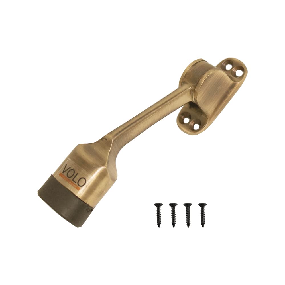 Volo DoorStoppers Pack of 1 Pcs (5" Brass Door Stopper) (B08HV6SQV2) Amazon Price History, Amazon Price Tracker