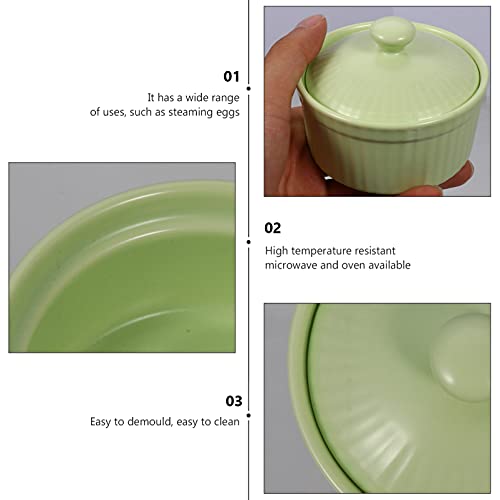 Bols de cuisson en porcelaine fine et plats en céramique durables avec couvercle individuel