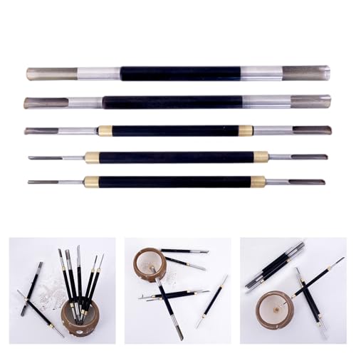 Artisanat taille en acier inoxydable lot de perforateurs durables pour sculpture de la terre