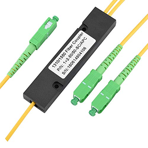 Splitter PLC SC APC 1X2 monomode Zopsc pour réseaux FTTH - 6