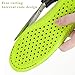 Linkidea Shock Absorption Insoles, Arch Support Shoe Inserts for Women and Men, Trim to Fit Sole Inserts Compatible with Under Armour Charged Assert 10 (US Men 9.5-10/ Women 11-11.5)