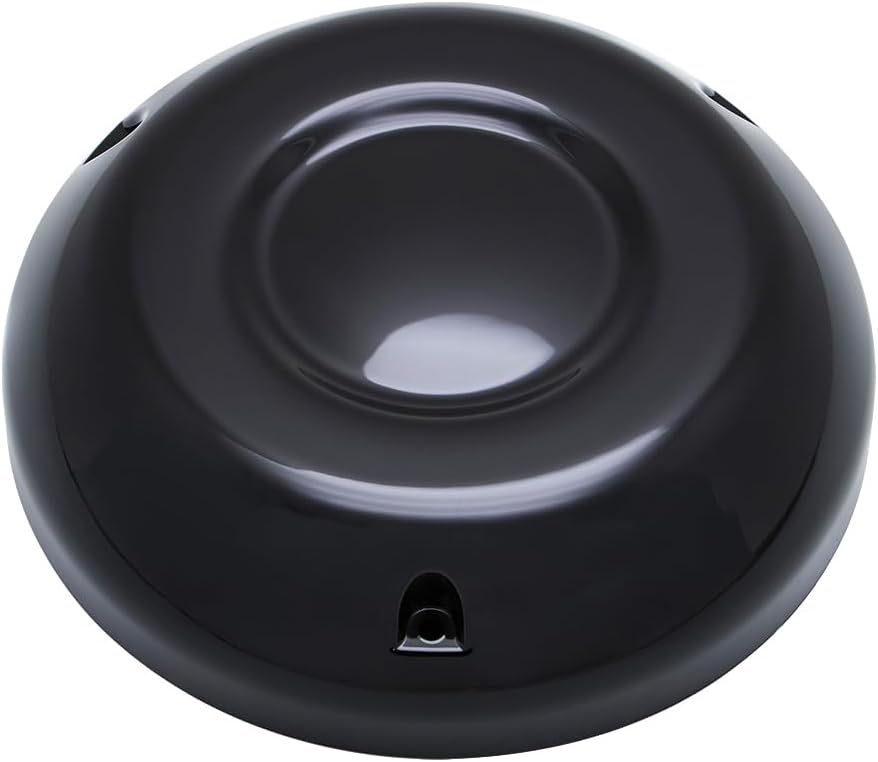Motorcycle Air Filter Cover Air Cleaner Intake Case for Yamaha Dragstar V-Star XVS 650 400 XVS650 XVS400 DS Custom Classic, Gloss Black