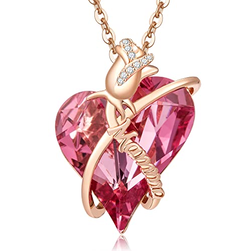 ENGRAWELRY Collana Donna con Cristallo Incisione