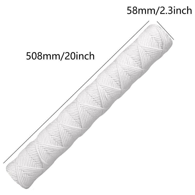 Piezas 5 micrómetros 20X2,7 Pulgadas Filtro de Agua de Herida de Cuerda Filtro de sedimentos de Cartucho de Repuesto para Toda la casa, para Unidad RO