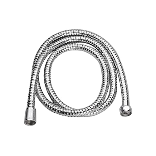Tubo de agua de doble hebilla de acero inoxidable Manguera de ducha flexible Accesorios de tubo suave para ba?o 1,5 m… - Imagen 3