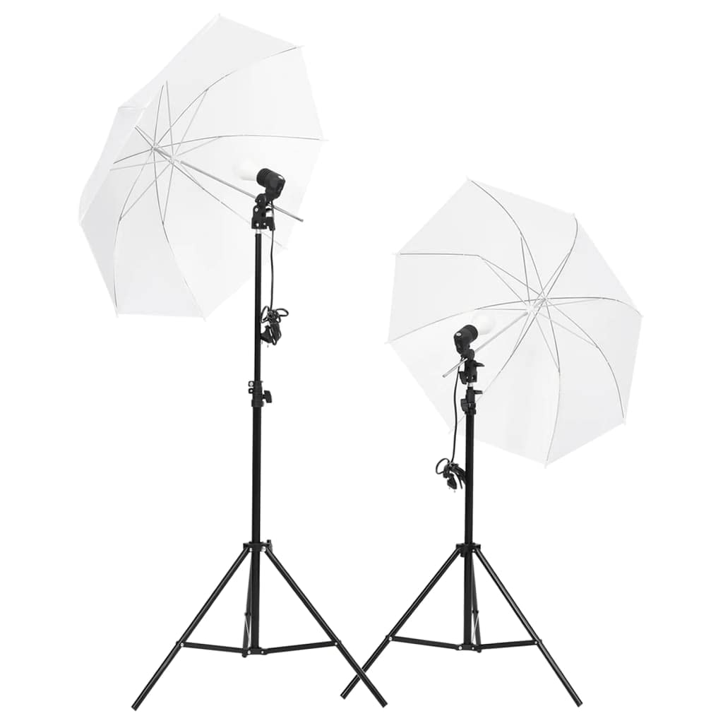 Zestaw do studia fotograficznego z 2 lampami 5500 K, stojakiem tła, 200 x 150 cm tło niebieski/zielony, reflektory 5 w 1 i 2 w 1, idealny do fotografii portretowej i produktowej