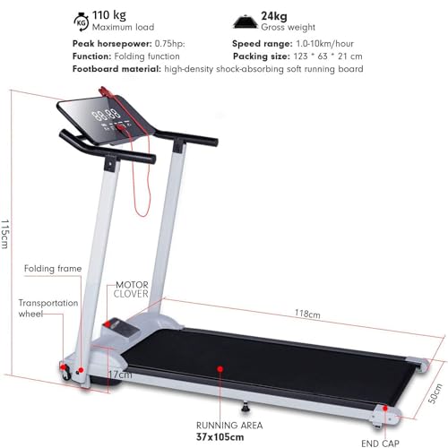 Image of Walking pad,Treadmills for Home, Indoor Walking Running Machine for Home Office Gym Folding Walking Machine for Elderly