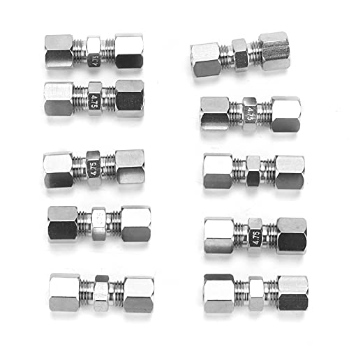 Conector de cable de freno de 4.75 mm de metal sin abocardar para coche 7