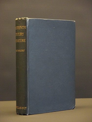 A history of nineteenth century literature (178... B00085FY9Y Book Cover