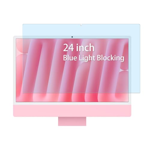 MUBUY-GOL Anti-Blue Light Screen Protector for Apple iMac 24 Inch (M4/M3/M1 Chip), Anti Glare and Anti Fingerprint (Matte) Shield