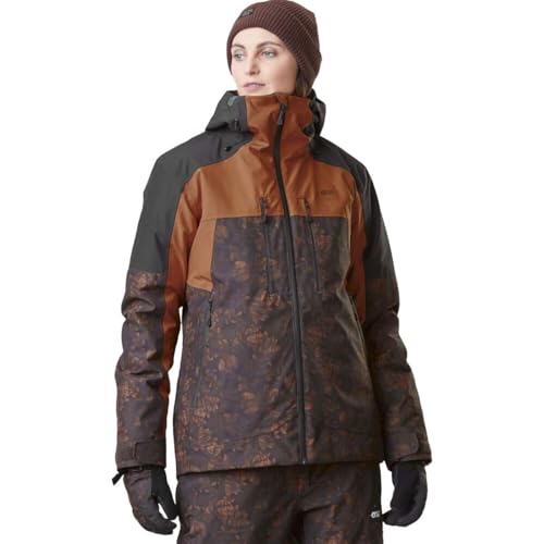 Picture W Exa Jacket Braun - Funktionale warme Damen Skijacke, Größe S - Farbe Iberis