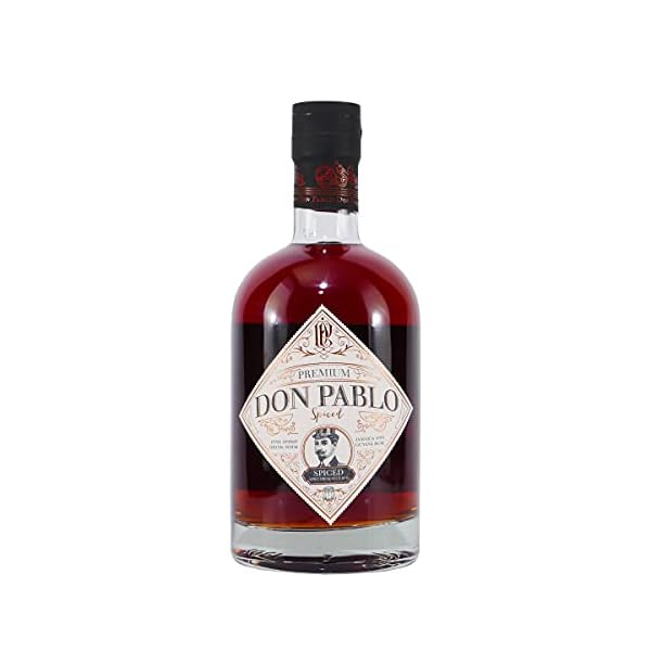 Don Pablo Premium Rum Spiced mit Geschenk-Holzkiste 0,5L – Bild 4
