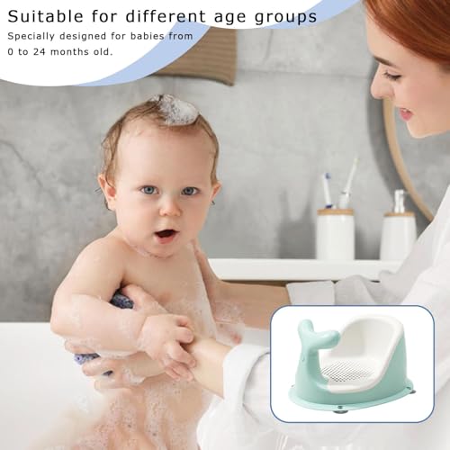 Siège de bain antidérapant avec ventouses amovibles pour bébé