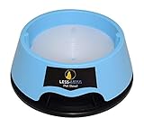 Golden Wolf Products Dripless Water Bowl, Anti gulping, Spill Proof, no Skid, no Mess - Great for Dogs or Cats (Small or Large Breeds up to 100 lbs) - only Holds 24oz of Water to Keep Water Fresh