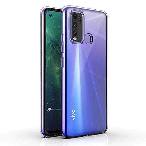 Image of Case Creation Brand -Plastic Mobile Cover For Vivo Y50 (Soft & Flexible Back Case),Transparent