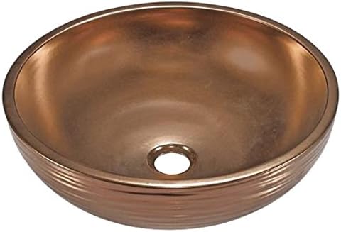 Legion Furniture ZA-228 Porcelain Sink Bowl, Antique Bronze