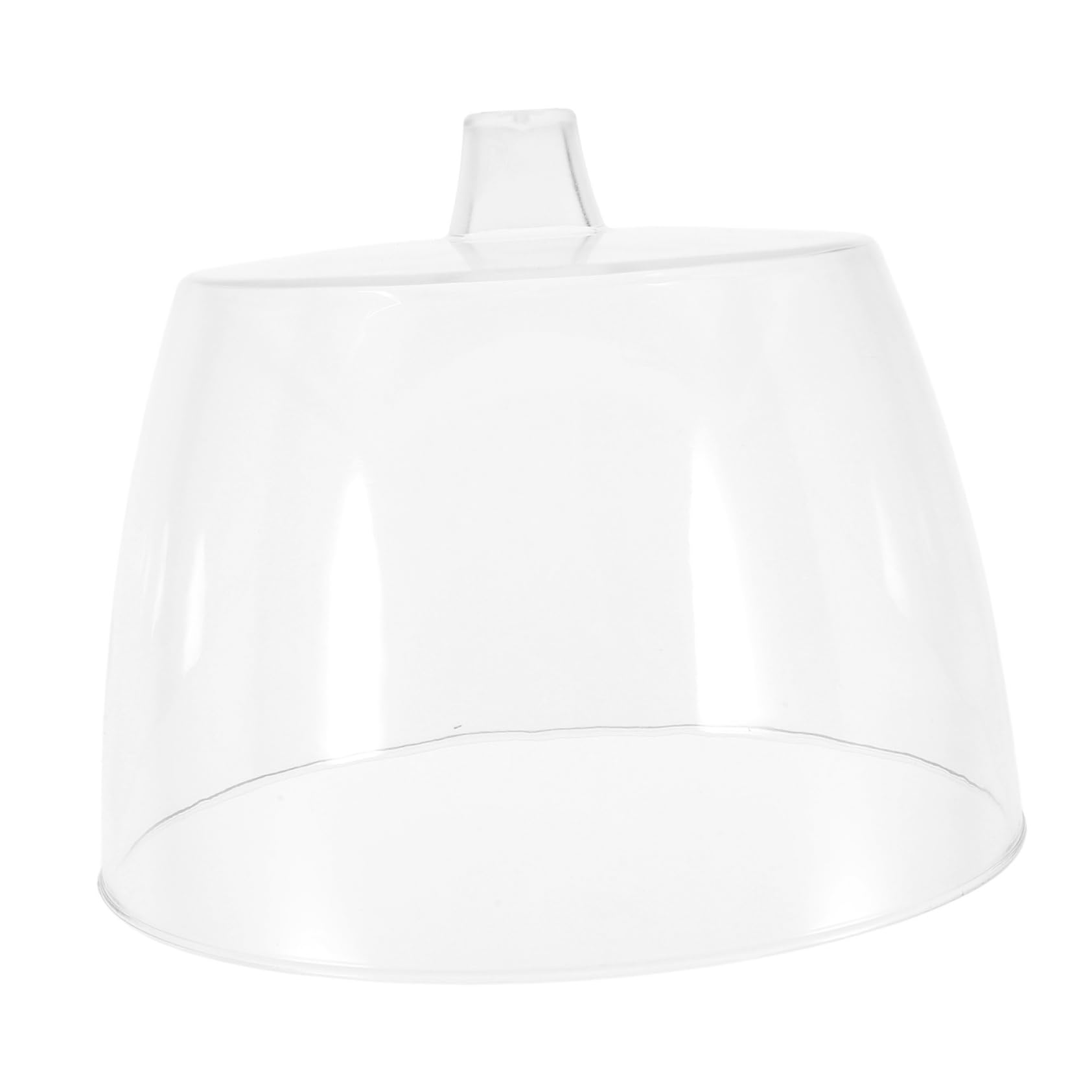 Cloche alimentaire transparente anti-poussière pour gâteaux et fromages