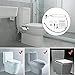 Non-Electric Bidet Sprayer - Smart Toilet Attachment, Pressure-Controlled Self-Cleaning | Hygienic Bathroom Tool for College Dorm Home School Hotel, Water-Saving Toilet Accessory, Easy Setup, Portable