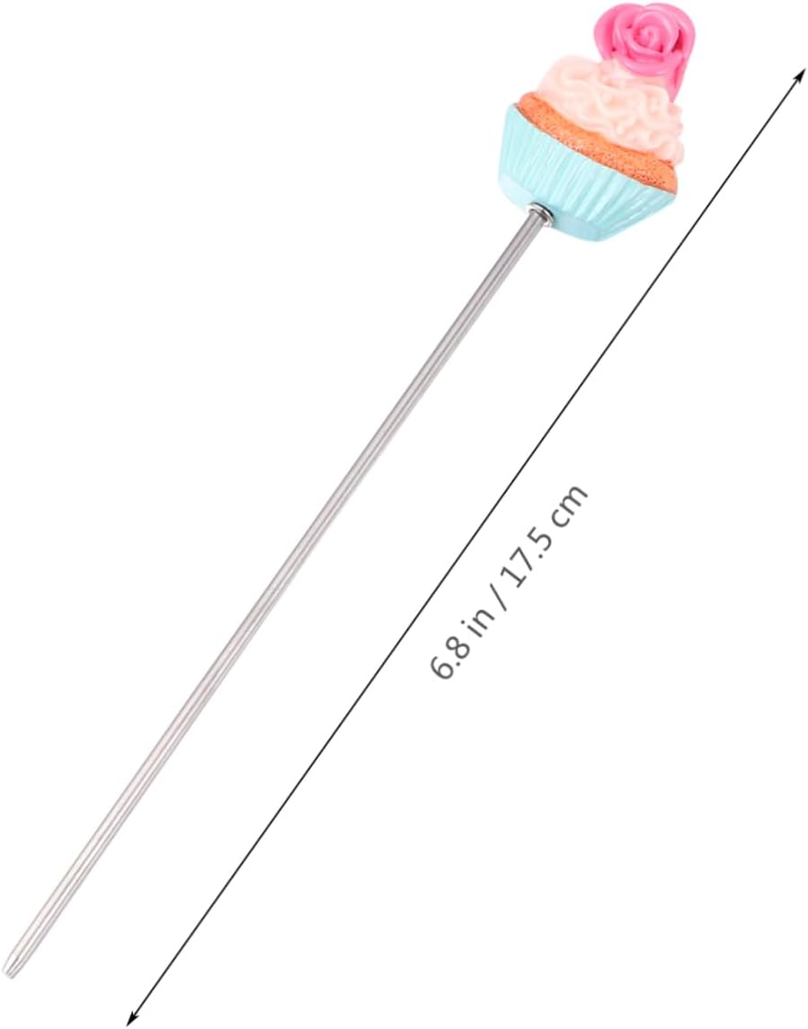 Cabilock 2pcs Baking Nails Cakes Ease Pin Stainless Steel Baking Stick