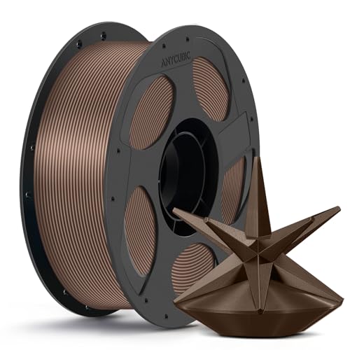 ANYCUBIC PLA Metal Filament 1.75mm,Shiny Adjustable Luster,1KG Metal Copper