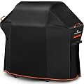 [Upgraded 1000D Heavy Duty Fabric] 48" Grill Cover for Weber Spirit and Spirit II 200 Series Outdoor Gas Grills, Super Waterproof BBQ Cover, Tear &Fade Resistant 7138 Grill Cover for Weber with Buckle