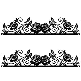 Charme pour votre maison : Ajoutez une touche belle, amusante, éclectique, fantaisiste ou unique avec ces cadres décoratifs pour portes. Parfait pour les salons, chambres, portes d’entrée, salles de bain, fermes ou bureaux, pour accueillir vos invités avec style