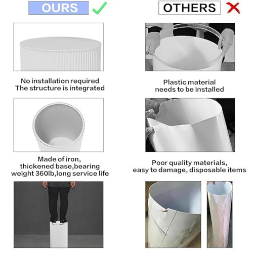 Mesa de postre duradera de 3 piezas para decoración de escenario sin pérdida de color 5