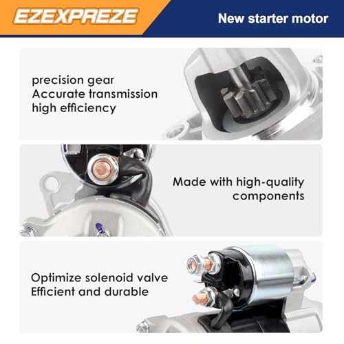 Image of Ezexpreze 18413 New Starter Motor for Kubota ZD326 ZD331 ZD25 ZD28 D1105 Zero Turn Mower 25HP Diesel Engine OE# 1G069-63010 1G069-63011 1G069-63012 77700-02596 428000-1160 SND0476