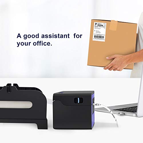 Thermal Labels, Polono 4" X 6" Direct Thermal Shipping Labels (Pack Of 500), Perforated Fanfold Labels Compatible With Label Printer, Munbyn, Rollo, Idprt Sp420, Sp410, Polono Pl60, Commercial Grade #TOP6