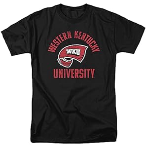Western Kentucky University Official Hilltoppers Logo Unisex Adult T-Shirt, Hilltoppers Logo, Large