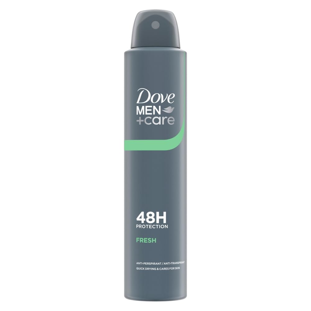 Dove Men's White +Care Fresh 'Antiperspirant' Deo Spray For 48H Protection 200Ml,3 Pack In