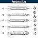 yuejuhe 6 Stück Schraubenausdreher, Schrauben Entferner, Linksausdreher Set, Screw Extractor für Abgelöste, Gebrochene, Beschädigte Schrauben (Silber)