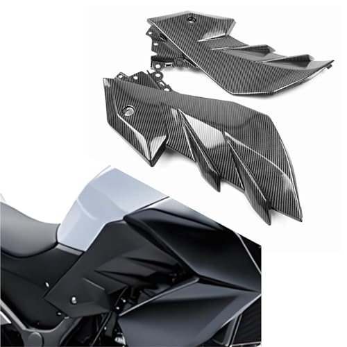 Garniture et support carénage aspect carbone pour Ninja Z300