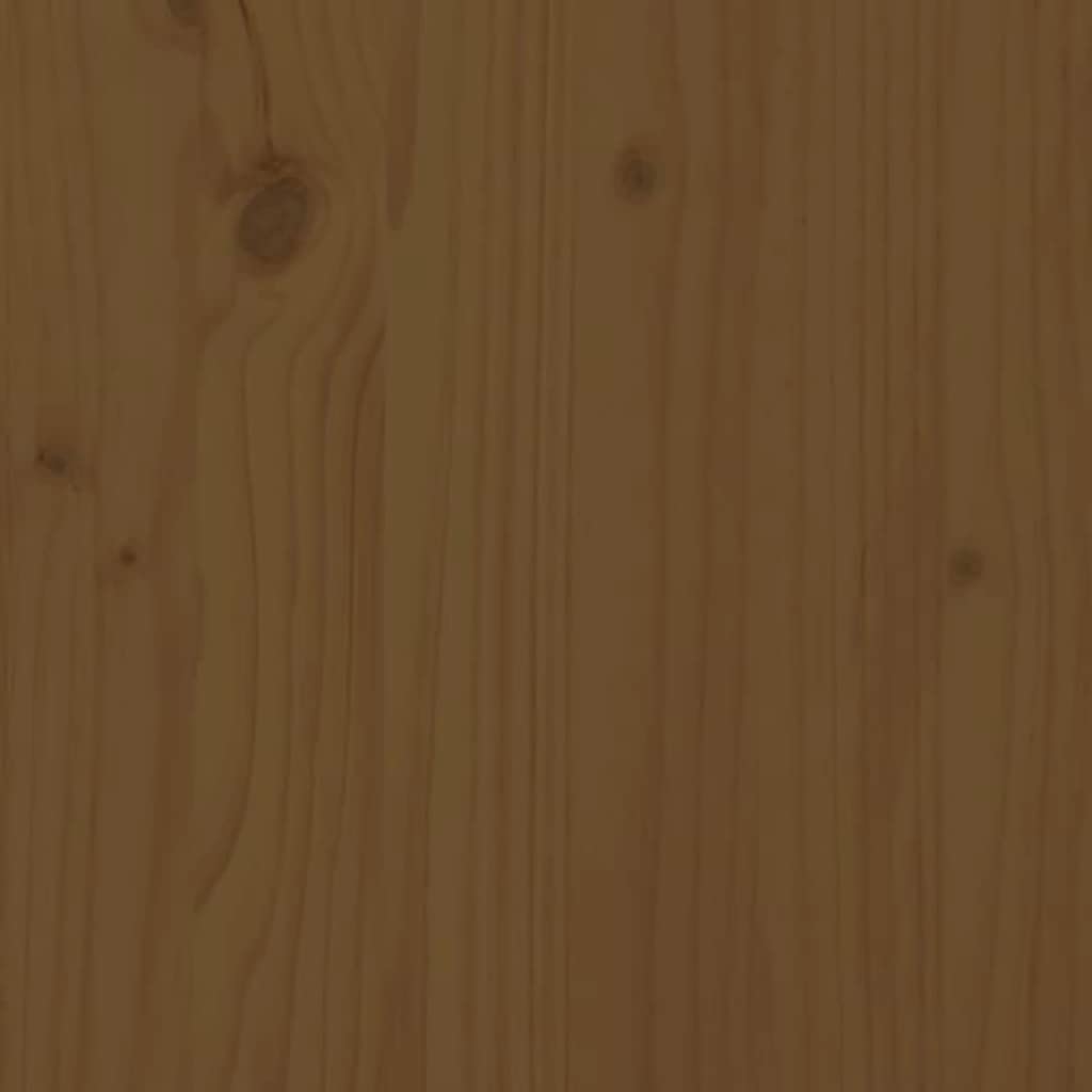824676 Testiera da Parete Ambra 96x3x91,5 cm in Legno Massello di Pino Testata in Legno,Testata Letto Matrimoniale Muebles Dormitorio Spalliera Letto Testiere per Letto Matrimoniale