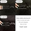12PCS White Tailors Chalk Pencils for Fabric Marking,Fabric Markers for Sewing,Fabr/ic Markers and Chalk Pens Set,Washable Marking Pencils for DIY Crafts and Art,Sewing Accessories for Dressmaking #5