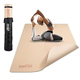 Gogokiwi Large Yoga Mat (6'x4') Extra Wide & Thick Workout Mat for Home, Non Slip Fitness & Exercise Mat for Home Gym, Yoga, Pilates, Stretching, and Floor
