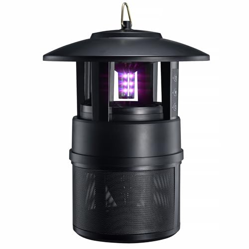 Mosquito Trap Indoor Outdoor, Fly Traps and Mosquito Zapper with Light, Fan, Sleep and Timer Modes, Bug Zappers - image 1