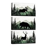HOMEOART Moose Bear Deer...
