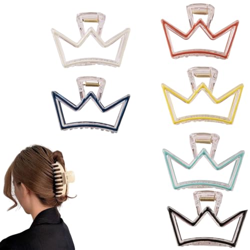 Traziewell Haarspangen Damen Dünnes Haar Rutschfest Klein Haarspangen Damen Dünnes Haar Rutschfest Klein Haarklammer Haarnadel für Dickes Haar Haarklammern für Frauen Mädchen Transparent 1718